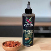 Jalapeño Hot Honey: Spicy-Sweet Chili Infused Drizzle - 8oz